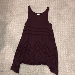 Free People Voile Trapeze Slip Dress